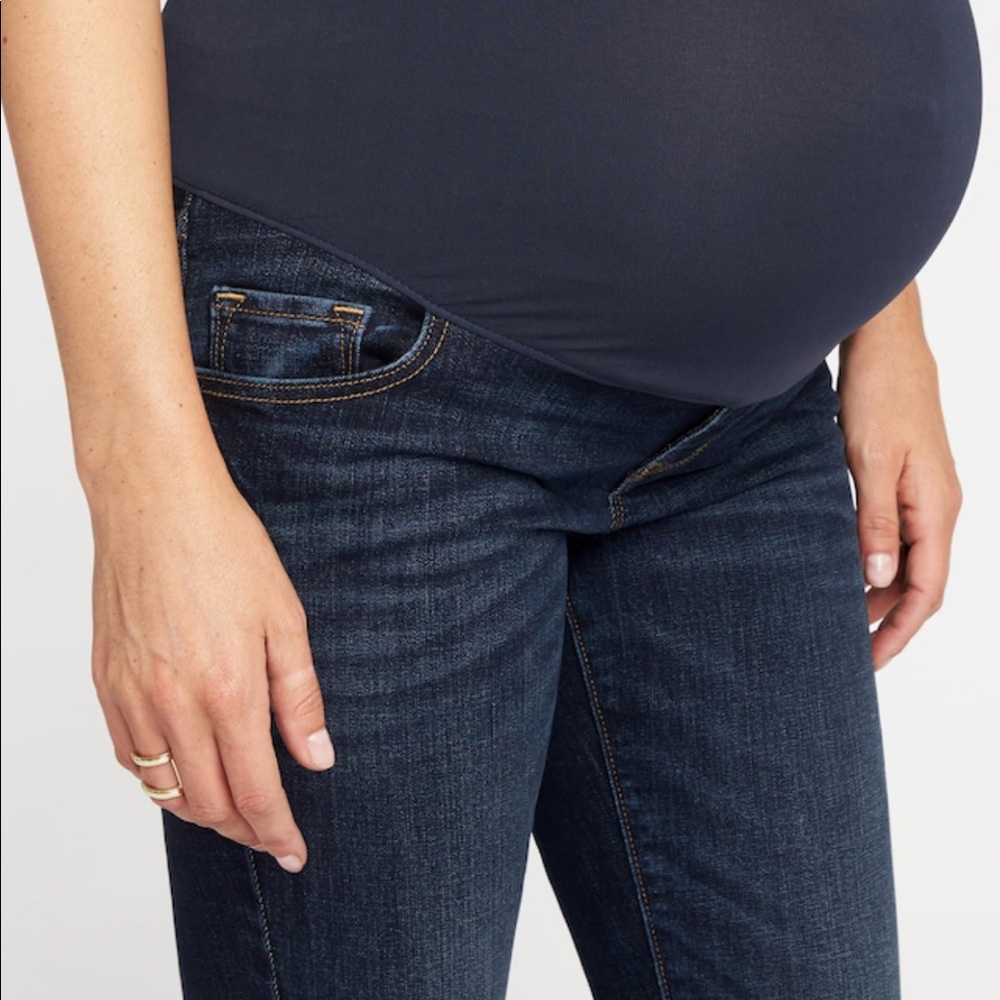 Old Navy Maternity Jeans full panel skinny size 10